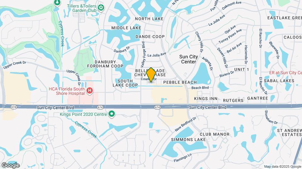 1110 Evergreen Isles Dr Map and Location Details