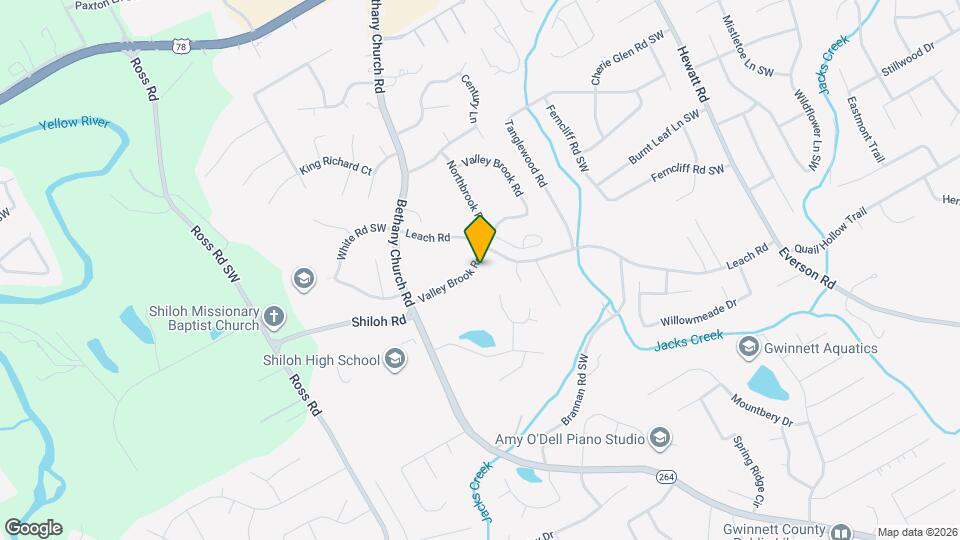 4088 Valley Brook Rd Mapa y Detalles de la Ubicación