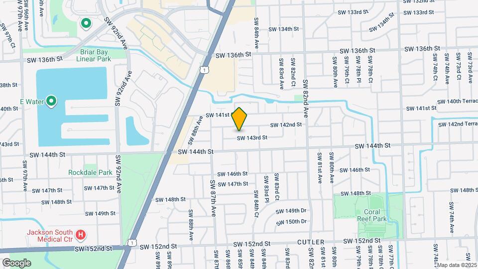 8485 SW 143rd St Map and Location Details
