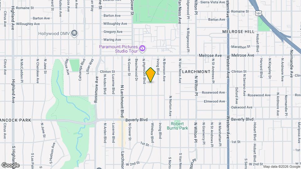 543 N Windsor Blvd, Unit 543 Map and Location Details