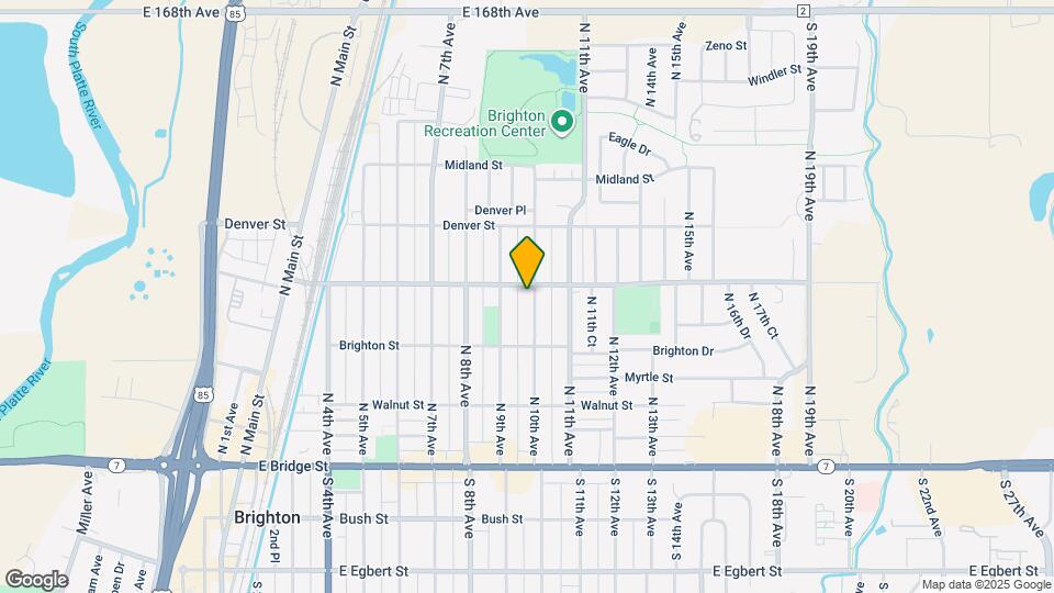 285 N 10th Ave Map and Location Details