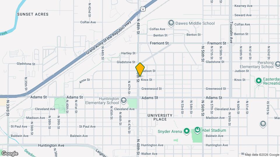 3202 N 48th St Map and Location Details
