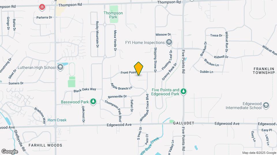 6624 Olive Branch Ct Map and Location Details