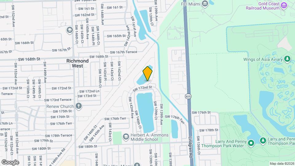 17172 SW 139th Pl Mapa y Detalles de la Ubicación