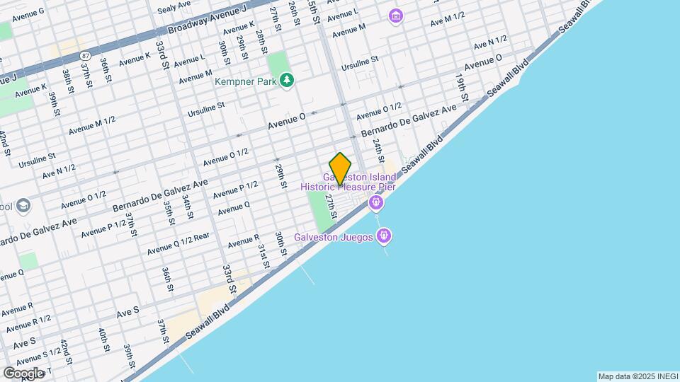 2610 Ave Q 1/2 Mapa y Detalles de la Ubicación