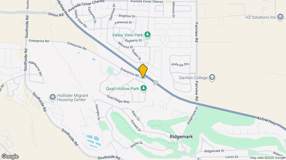 1045 Wild Oak Dr Map and Location Details