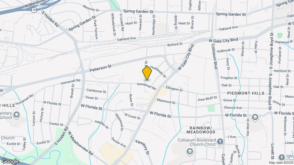 2518 Immanuel Rd Map and Location Details