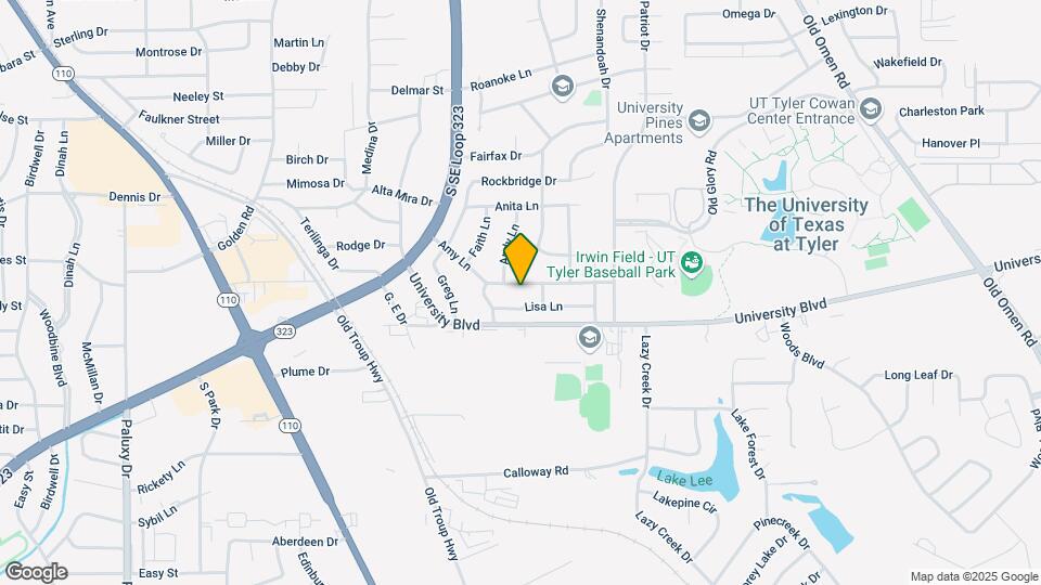 2811 Amy Ln Map and Location Details