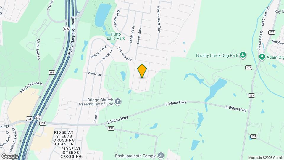 116 Krause Spgs Dr Map and Location Details