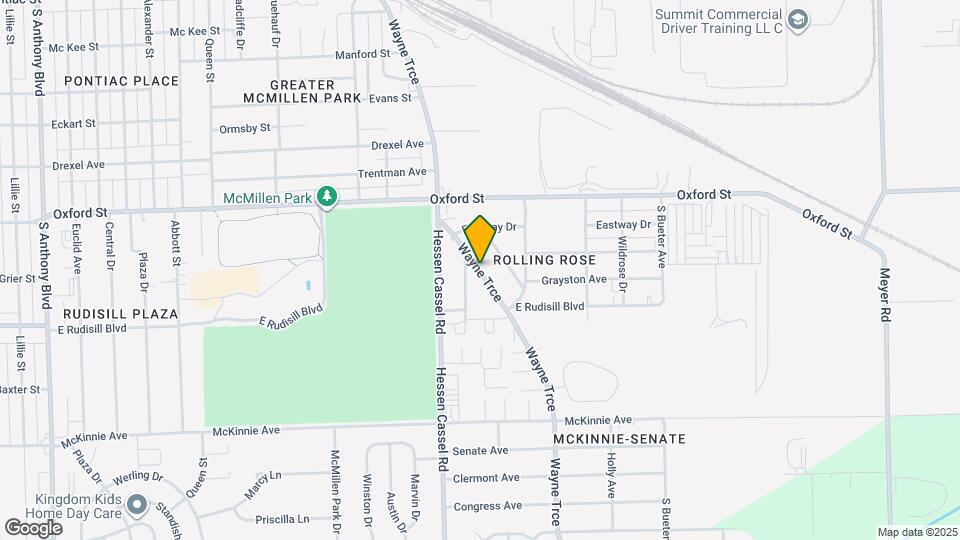 3710 Wayne Trce Map and Location Details