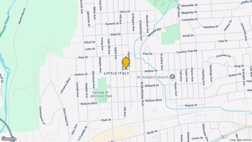 1303 Jenkins St, Unit 2E and 2W Map and Location Details