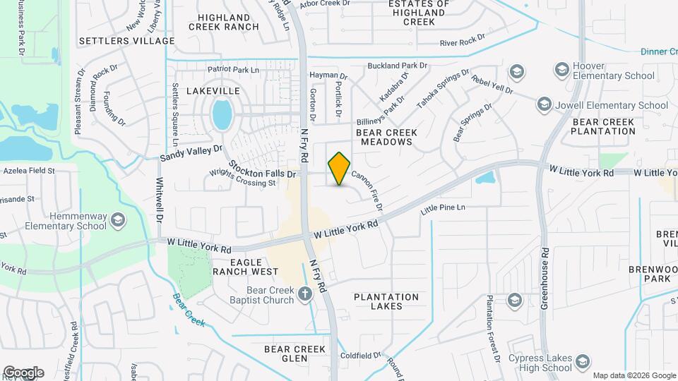 19807 Byron Meadows Dr Map and Location Details