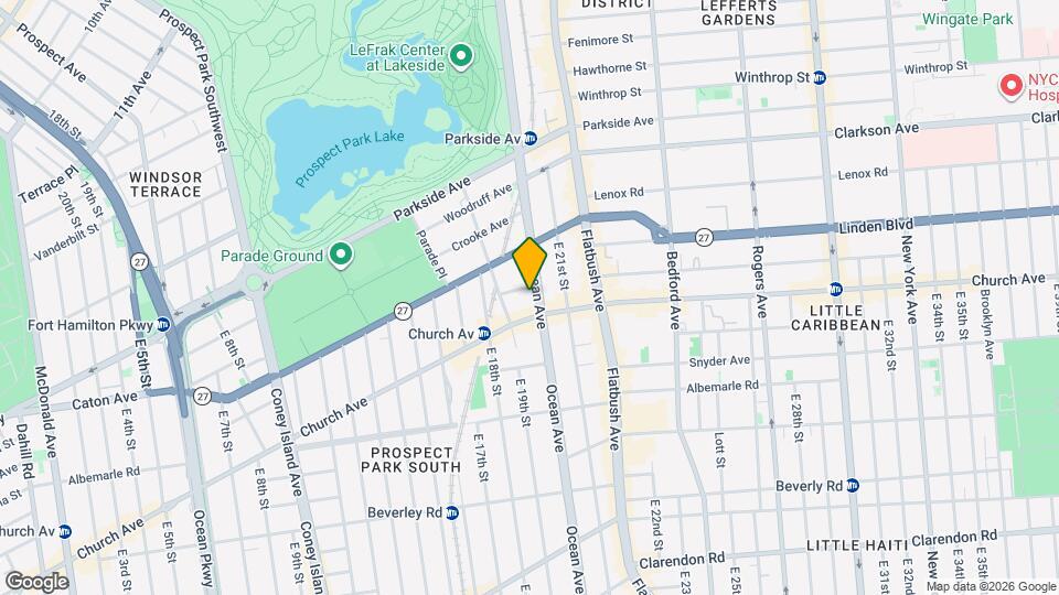 500 Ocean Ave Map and Location Details