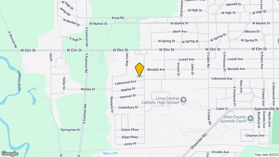 2908 Lakewood Ave Map and Location Details