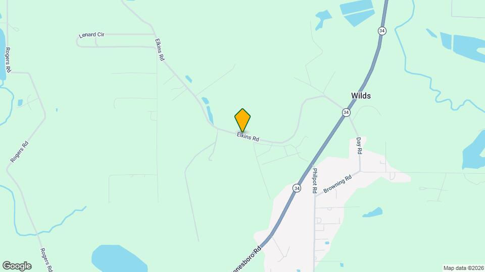 506 Elkins Rd Map and Location Details