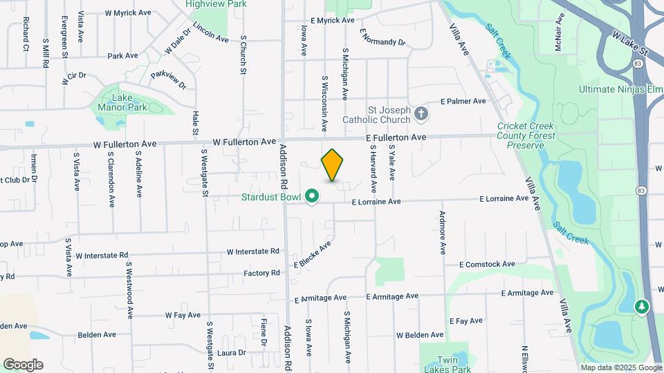 528 S Michigan Ct Map and Location Details