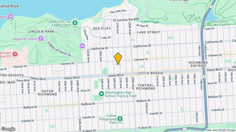 435 27th Ave Mapa y Detalles de la Ubicación