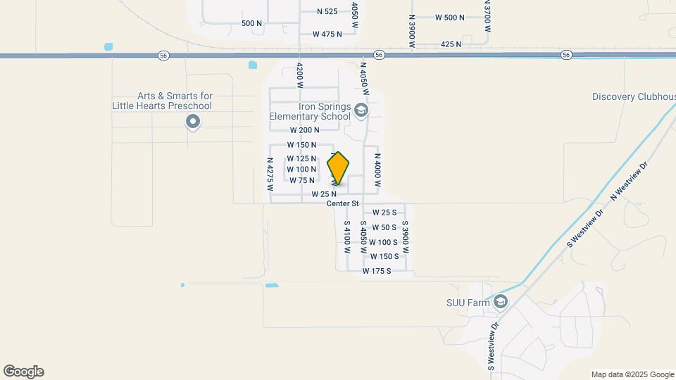 32 N 4125 W Map and Location Details