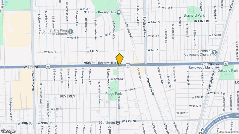 1765 W 95th St Mapa y Detalles de la Ubicación