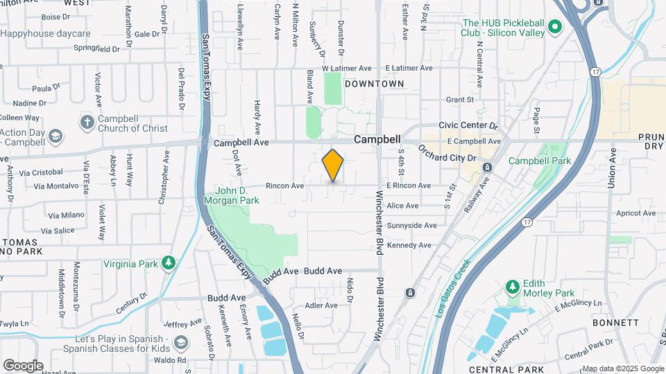 Rincon Gables Apartments and Nearby Campbell Apartments For Rent