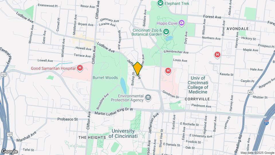 3235 Jefferson Ave Mapa y Detalles de la Ubicación