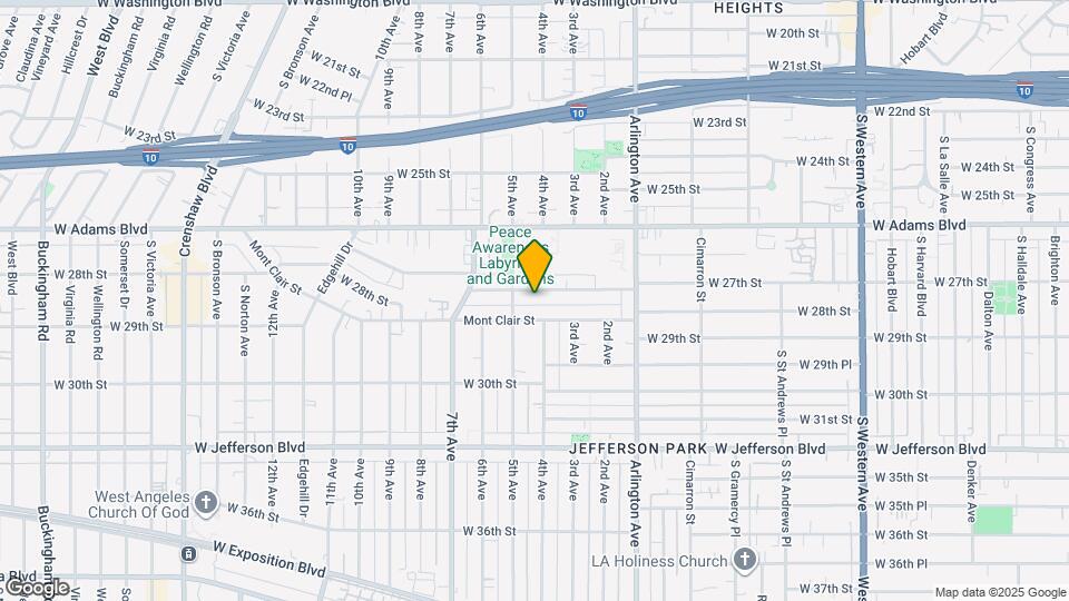 3408 W 27th St, Unit 3408 Map and Location Details