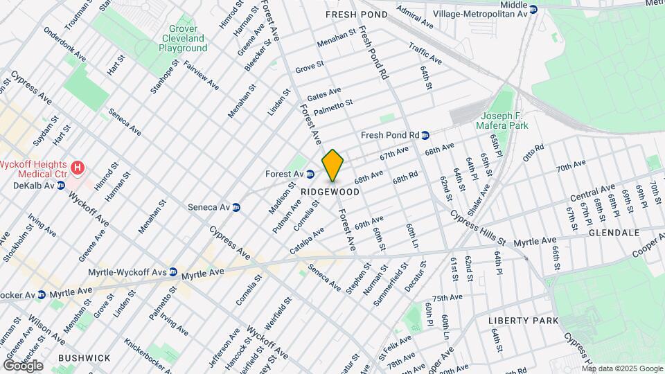 19-30 Cornelia St Mapa y Detalles de la Ubicación