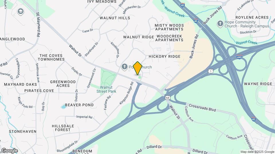 1601 Walnut St Mapa y Detalles de la Ubicación