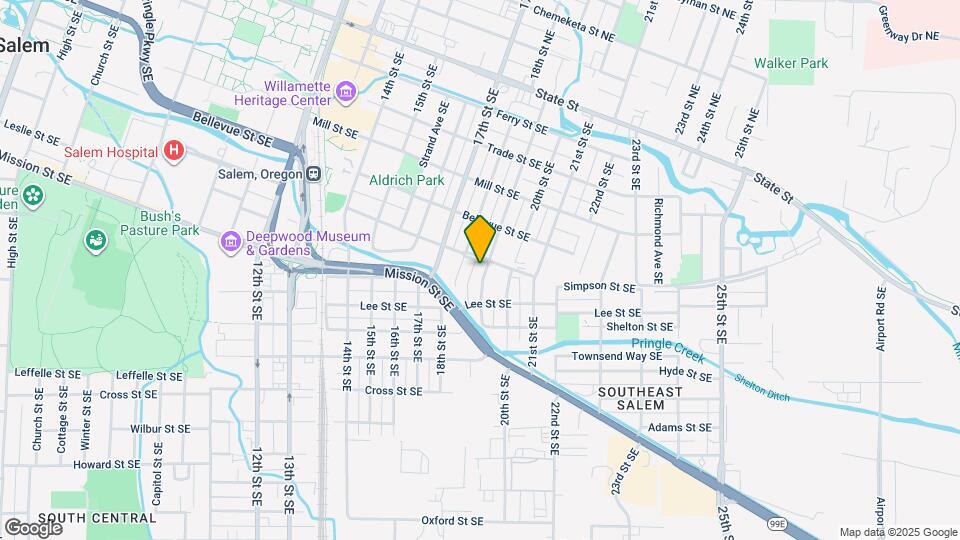 645 19th St SE Map and Location Details