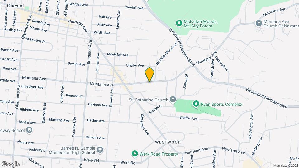 2909 Montana Ave Mapa y Detalles de la Ubicación