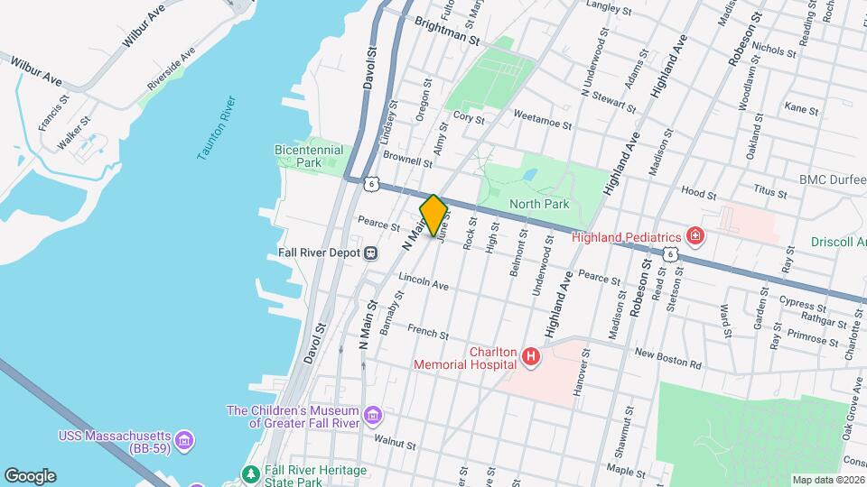 656 June St, Unit 1 Mapa y Detalles de la Ubicación