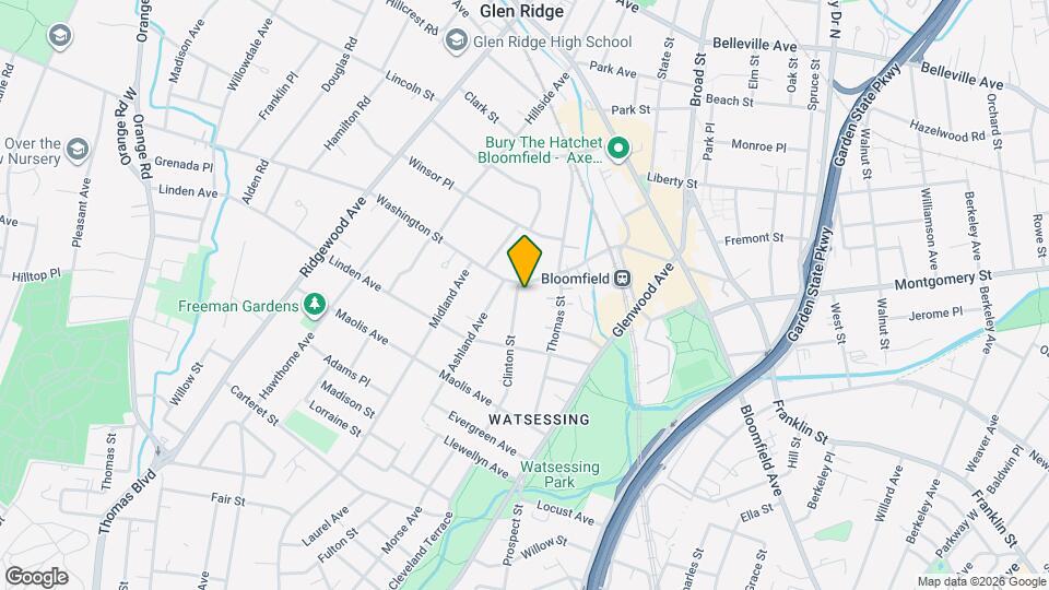 89 Clinton St, Unit apt 2 Map and Location Details