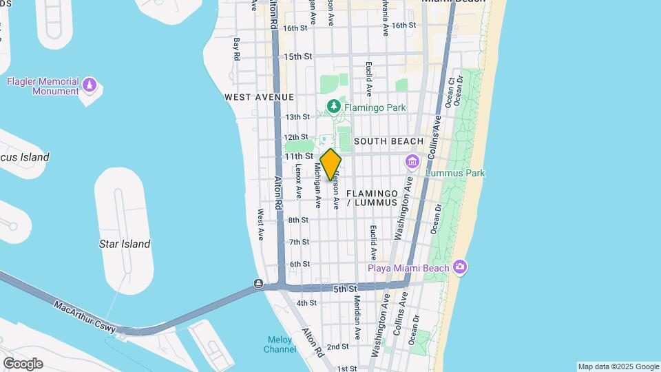 940 Jefferson Ave Mapa y Detalles de la Ubicación