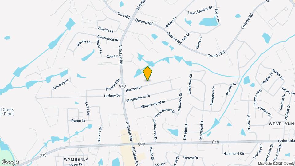 4425 Roxbury Dr Map and Location Details