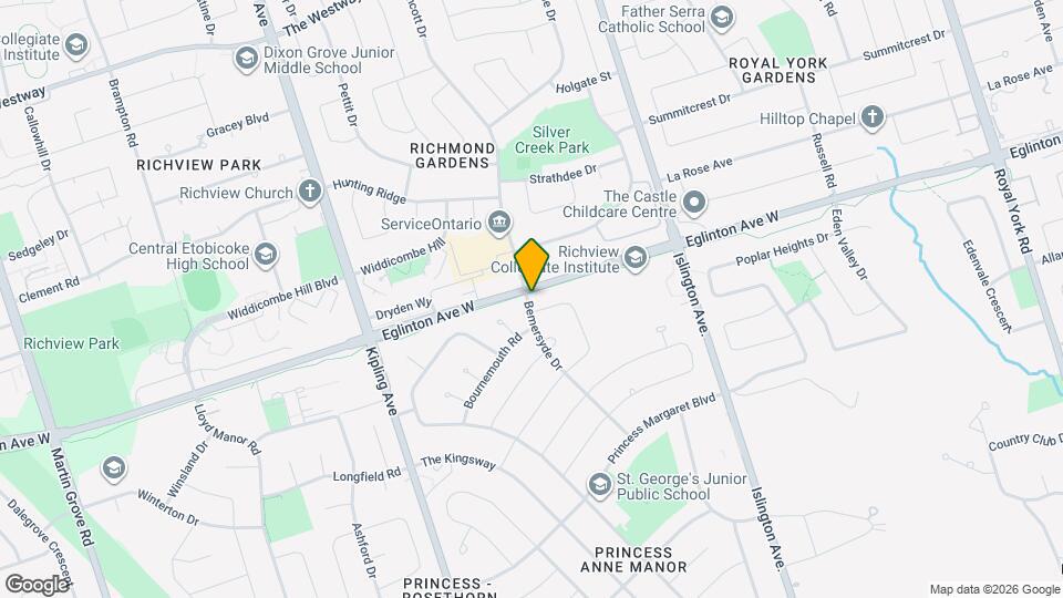 49 Bemersyde Dr Map and Location Details