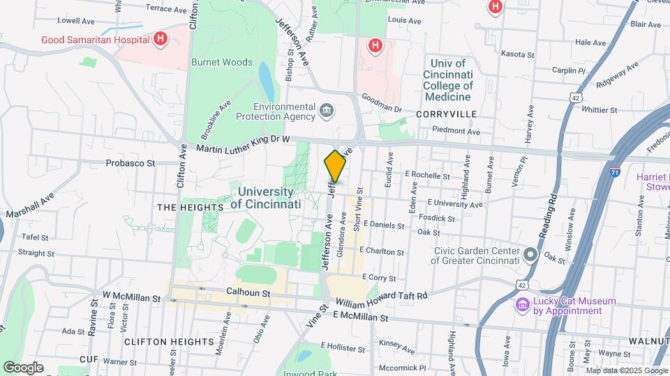 2904 Jefferson Ave Map and Location Details