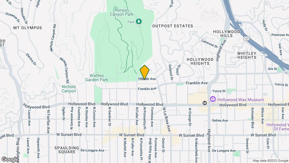 7250 Hillside Ave-Unit -ID5830A Map and Location Details