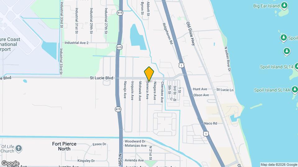 2760 Seneca Ave Map and Location Details