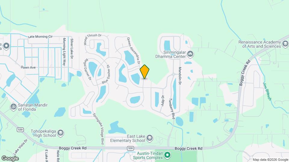 3107 Queen Alexandria Dr Mapa y Detalles de la Ubicación