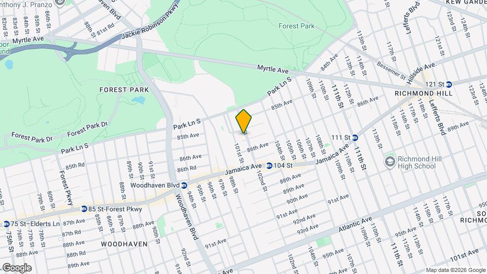 8540 102nd St, Unit 1 Mapa y Detalles de la Ubicación