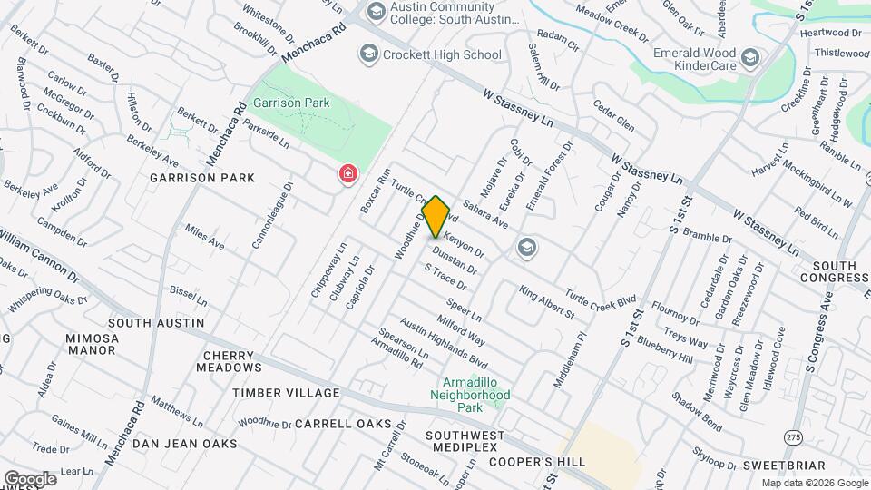 1212 Dunstan Dr Map and Location Details