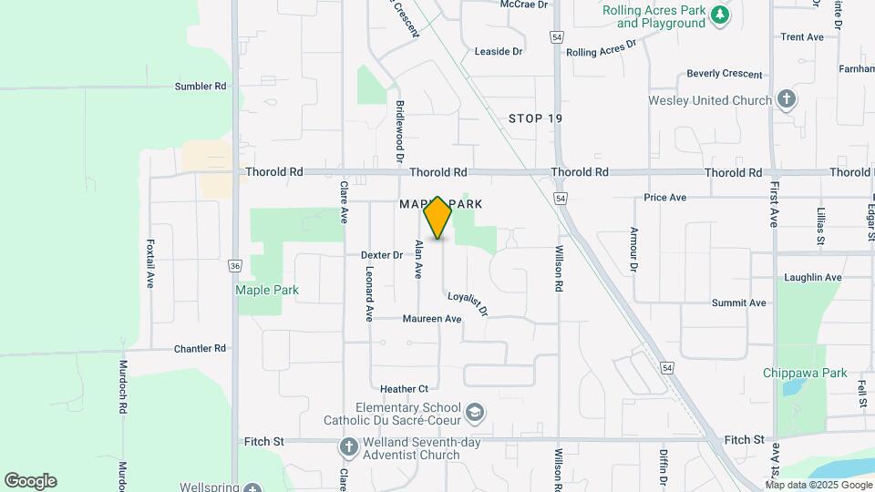 43 Loyalist Dr Map and Location Details