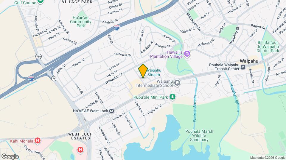 94-334-334 Pupukahi Pl Map and Location Details