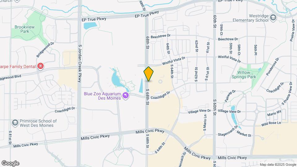 230 S 68th St Map and Location Details