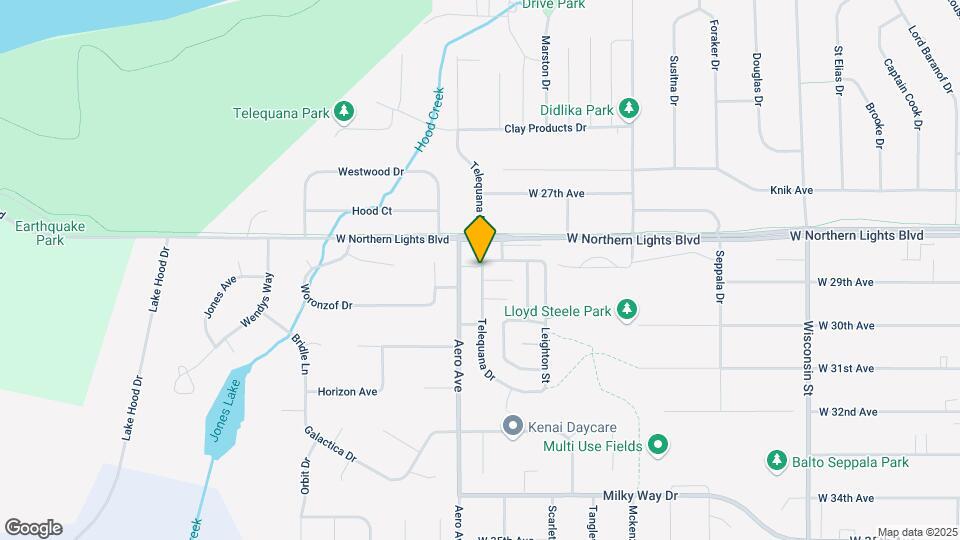 2825 Telequana Dr Map and Location Details