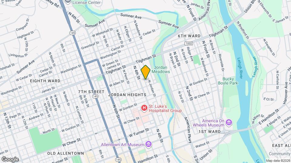 517 N Elliger St Map and Location Details