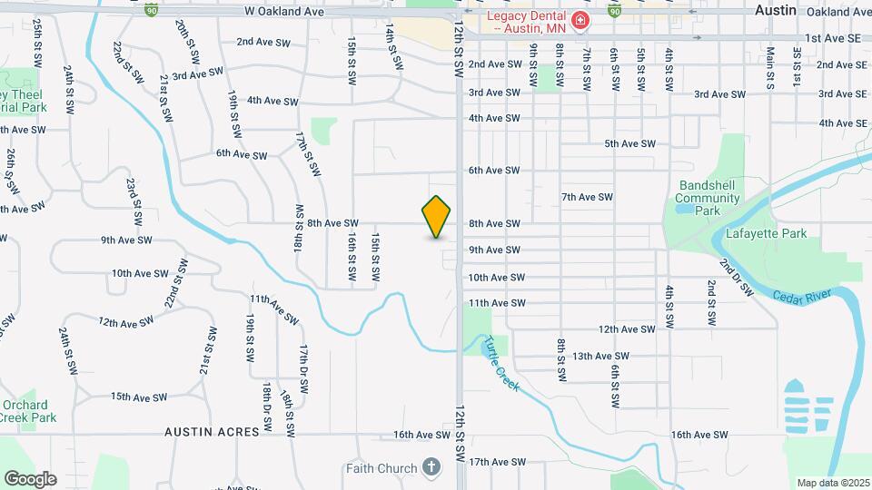 1306 9th Ave SW Map and Location Details