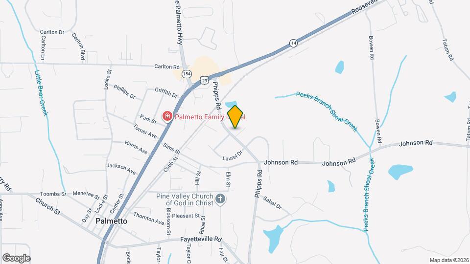 105 Pine Terrace Map and Location Details