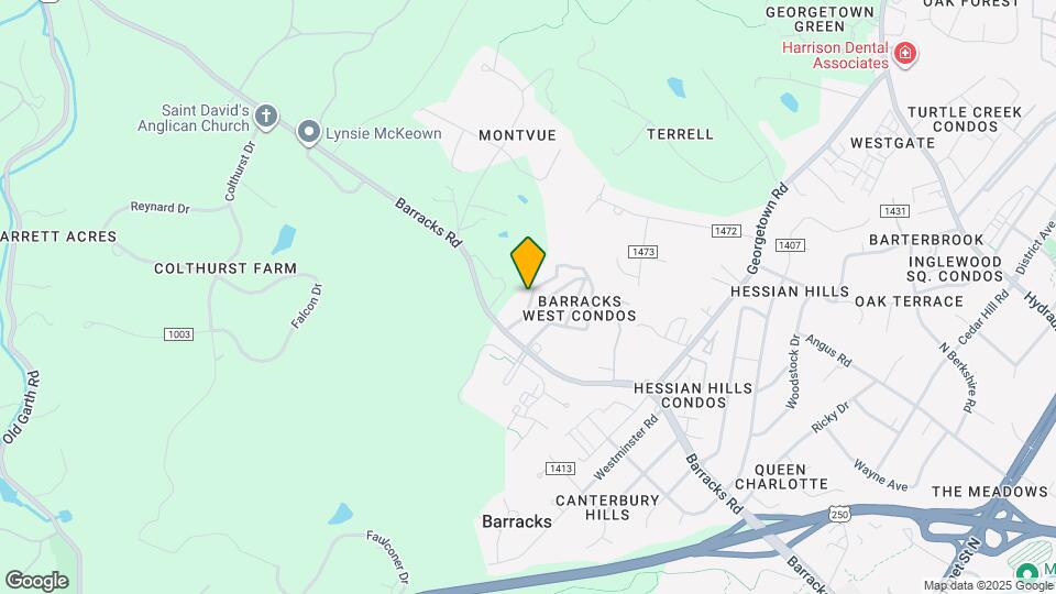 415 Burgoyne Rd Map and Location Details