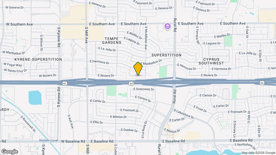 507 E Riviera Dr Map and Location Details